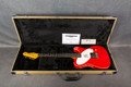 Vintage Guitars Joe Doe Jailbird - Gloss Red - Hard Case - 2nd Hand