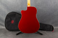 Fender Sonoran SCE - Candy Apple Red - Gig Bag - 2nd Hand