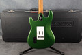 Music Man Cutlass HSS - Figured Maple Neck - Charging Green - Case - 2nd Hand