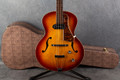 Godin 5th Avenue Kingpin P90 - Congnac Burst - Hard Case - 2nd Hand