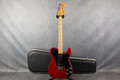 Fender Classic Player Telecaster Deluxe Black Dove Crimson Red - Case - 2nd Hand