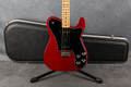 Fender Classic Player Telecaster Deluxe Black Dove Crimson Red - Case - 2nd Hand