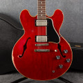 Gibson Custom Shop Murphy Lab Heavy Aging 61 ES-335 60s Cherry - Case - 2nd Hand