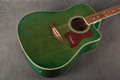 Westfield B220 CEQ Electro-Acoustic Guitar - Green - Gig Bag - 2nd Hand