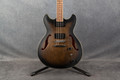 Ibanez Artcore AS53-TKF - Transparent Black Flat - 2nd Hand