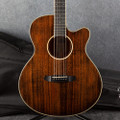 Tanglewood TW4 E BS Winterleaf Electro Acoustic Black Shadow - Bag - 2nd Hand