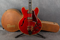 Gibson Memphis ES-355 - Bigsby - Cherry - Hard Case - 2nd Hand