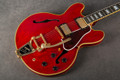 Gibson Memphis ES-355 - Bigsby - Cherry - Hard Case - 2nd Hand