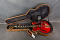 Gibson Memphis ES-355 - Bigsby - Cherry - Hard Case - 2nd Hand