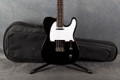 No Name Single Cut Electric Guitar - Black - Gig Bag - 2nd Hand