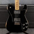 Fender Road Worn 72 Telecaster Deluxe - Black - Hard Case - 2nd Hand