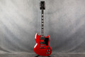 Harley Benton DC-580 CH Vintage Series - Cherry - 2nd Hand