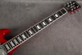 Harley Benton DC-580 CH Vintage Series - Cherry - 2nd Hand