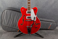 Gretsch G5422T Electromatic Hollow Body - Transparent Red - Gig Bag - 2nd Hand