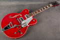 Gretsch G5422T Electromatic Hollow Body - Transparent Red - Gig Bag - 2nd Hand