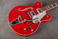 Gretsch G5422T Electromatic Hollow Body - Transparent Red - Gig Bag - 2nd Hand