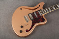 D'Angelico Deluxe Bedford SH Limited HSS - Matte Rose Gold - Case - 2nd Hand