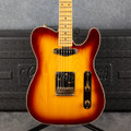 Gordon Smith Classic T Ash Double Bound Deluxe - Cognac Burst - Case - 2nd Hand