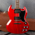 Epiphone SG Les Paul 61 - Gloss Cherry - Hard Case - 2nd Hand