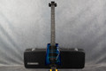 Steinberger Spirit GT-Pro "Quilt Top" Deluxe - Trans Blue - Hard Case - 2nd Hand