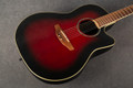 Ovation CC24 Celebrity Electro Acoustic - Ruby Red - Gig Bag - 2nd Hand