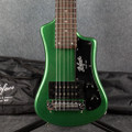 Hofner HCT Shorty Guitar - Green - Gig Bag - 2nd Hand (126296)