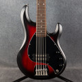 Sterling by Music Man Sub Series Ray5 - Ruby Red Burst Satin - 2nd Hand