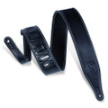 Levy's Signature Series Supersoft Leather Guitar Strap - Black