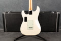 Fender Deluxe Roadhouse Stratocaster - Olympic White - Hard Case - 2nd Hand