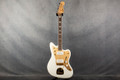 Squier 40th Anniversary Jazzmaster Gold Edition - Olympic White - 2nd Hand (127298)