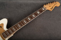 Squier 40th Anniversary Jazzmaster Gold Edition - Olympic White - 2nd Hand (127298)