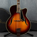 Peerless Monarch 17 Archtop Jazz Guitar - Tobacco Burst - Hard Case - 2nd Hand