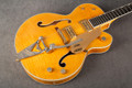 Gretsch G6120 AM Chet Atkins Pro - Flame Natural - Hard Case - 2nd Hand