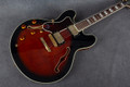 Epiphone Sheraton II MIK - Left Handed - Sunburst - Hard Case - 2nd Hand