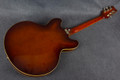 Aria Pro II ES-500 MIJ - Left Handed - Vintage Sunburst - Hard Case - 2nd Hand