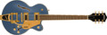 Gretsch G5655TG Electromatic Center Block Jr. Single-Cut with Bigsby and Gold Hardware - Cerulean Smoke