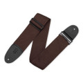 Levy's Classics Series Polypropylene 3" Bass Guitar Strap - Brown