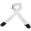 Levy's Classics Series Polyester 2" Guitar Strap - White