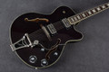 Epiphone Ltd Ed Emperor Swingster - Trans Black - Hard Case - 2nd Hand