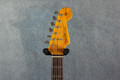 Fender Custom 1963 Strat Heavy Relic - Yellow Over Sunburst - Case - 2nd Hand