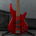 Ibanez GSR200 - Transparent Red - Gig Bag - 2nd Hand