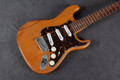 Stagg 3/4 Electric Guitar - Natural - Gig Bag - 2nd Hand