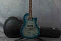 Tom Anderson Atom Arctic Blue Burst - Hard Case - 2nd Hand