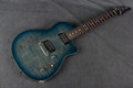 Tom Anderson Atom Arctic Blue Burst - Hard Case - 2nd Hand