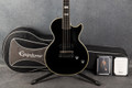 Epiphone Jared James Nichols Old Glory Les Paul Custom - Black - Case - 2nd Hand