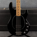 Ernie Ball Music Man StingRay 4 - Black - Hard Case - 2nd Hand