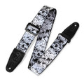 Levy's Print Series Polyester 2" Guitar Strap - Scarey Face