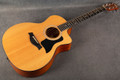 Taylor 114CE Grand Auditorium Electro Acoustic - Natural - Gig Bag - 2nd Hand