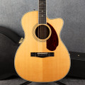 Fender Paramount PM-3 Deluxe Electro Acoustic - Natural - Hard Case - 2nd Hand