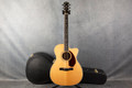 Fender Paramount PM-3 Deluxe Electro Acoustic - Natural - Hard Case - 2nd Hand